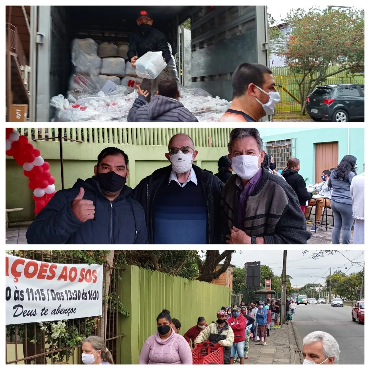 O Coração Generoso da Curitiba 18💙18 na Vila Torres
